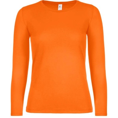 B&C Collection B&c e150 lsl / Дамска тениска с дълъг ръкав - оранжева m (01006t23502)