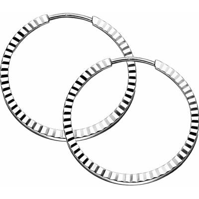 Zlaton Náušnice bílé zlato kruhy 2.2cm 1.25g N14112501701