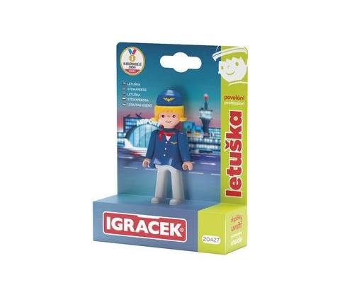 Igráček Letuška figurka s příslušenstvím