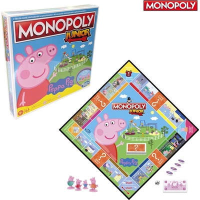 Hasbro Monopoly Junior Prasátko Peppa CZ/SK