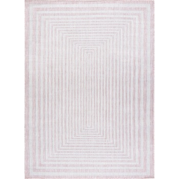 Dywany Łuszczów Sion Sisal Labirinth 22376 pink/ecru