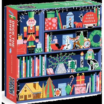 Galison - Puzzle Deck the Shelves - 1 000 piese