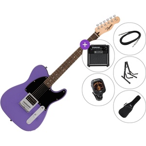 Squier Sonic Esquire H LRL Premium SET Ultraviolet Електрическа китара