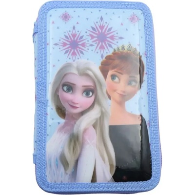 Fila Несесер с пълнеж FILA Frozen, 20 бр. средства Giotto и Lyra, 2 ципа, 20х4.5х12 см