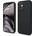 elago Soft Silicone Case - силиконов (TPU) калъф за iPhone 12 mini (черен)