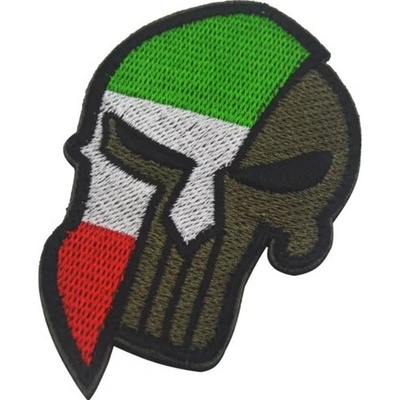 WARAGOD Vyšívaná nášivka Punisher, Taliansko