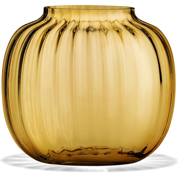 Holmegaard Ваза Primula ниска кехлибарена (4340399)