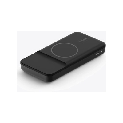 Apple Belkin BOOST CHARGE (10000 mAh) Magnetic Wireless Power Bank + 18W PD + 15W USB-A - Black (BPD001btBK)