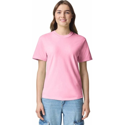Unisex silnější tričko Comfort Colors květinová růžová