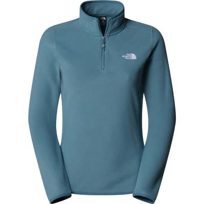 The North Face 100 Glacier 1/4 Zip Fleece Womens - Stormy Blue