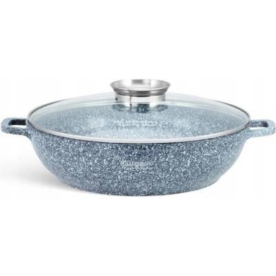 EDENBERG Žulový HRNEC 2,5 l s poklicí, indukční PEKÁČ 24 cm 8047