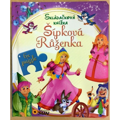 Skládačková knížka - Šípková Růženka