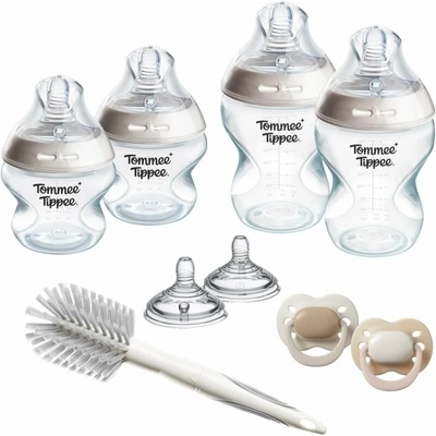 Tommee Tippee Natural Start Anti-Colic samosterilizačná dojčenská fľaša 2 x 150 ks + Tommee Tippee Natural Start Anti-Colic samosterilizačná dojčenská fľaša 2 x 260 ks