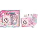 Barevná sada blok s jednorožcem