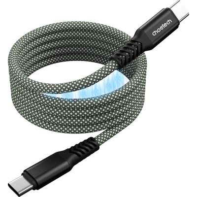 Choetech XCC-1081- GN PD100W USB-C to USB-C 1m zelený