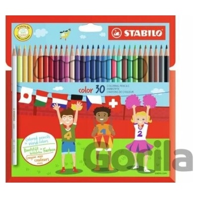 Pastelky STABILO color, sada 30 ks v kartónovom puzdre