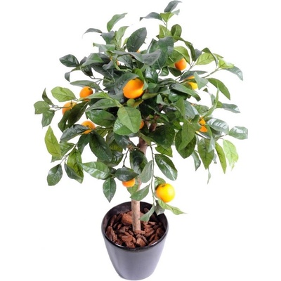 Luxusní umělý strom POMERANČOVNÍK HEAD, 85cm