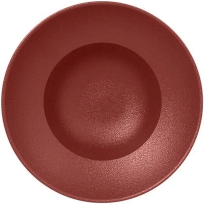 RAK Porcelain Tanier extra hlboký 32 cl, tmavočervená NFCLXD23DR-6