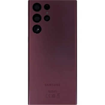 Kryt Samsung Galaxy S22 Ultra zadní burgundy