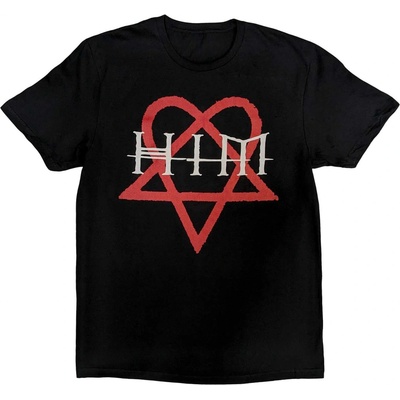 HIM tričko Heartagram čierne