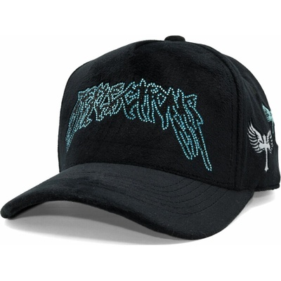 Reflection Luxury New Angel Cap Black Baby Blue Script