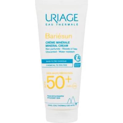 Uriage Bariésun Mineral Cream SPF50+ минерален слънцезащитен крем за лице и тяло 100 ml унисекс