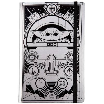 Тетрадка с ластик Cool Pack Disney - Grogu, A5, 80 листа, на точки (60022PTR)