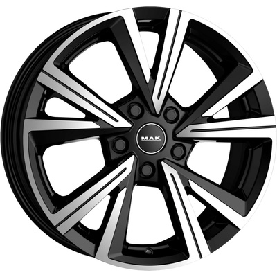 MAK QVARZ 7.5x18 5x112 ET40 black mirror