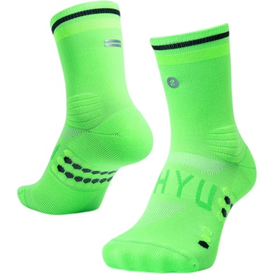 SHYU HYU Racing crew socks zelená