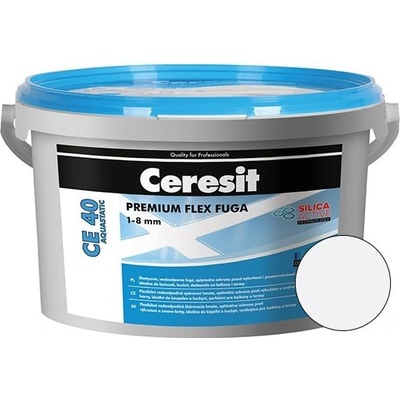 Ceresit CE 40 Škárovacia hmota, biela, 2 kg 548055
