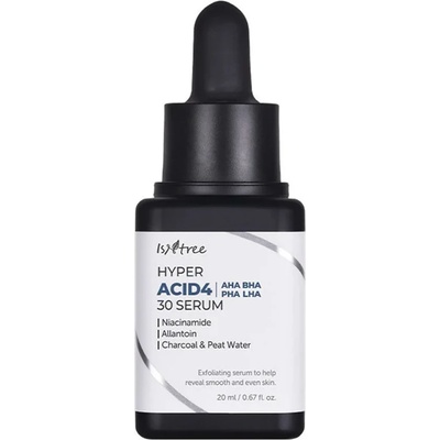 ISNTREE Hyper Acid4 AHA BHA PHA LHA 30 Serum - Серум с AHA, BHA, PHA и LHA киселини 20мл
