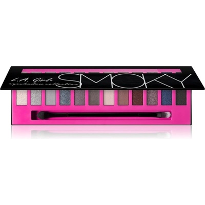 L.A. GIRL COSMETICS Beauty Brick Collection палитра от сенки за очи цвят Smoky 12 гр