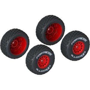 Arrma Колело с гума Arrma dBoots FORTRESS, червен диск (4)