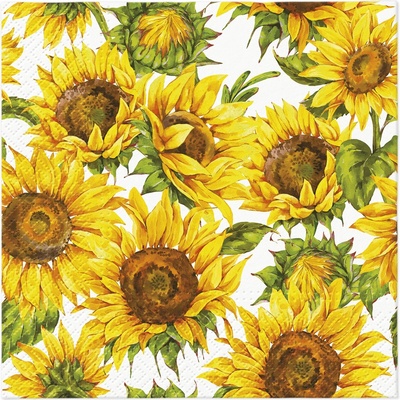 PAW Obrúsky L Dancing Sunflowers 33x33cm