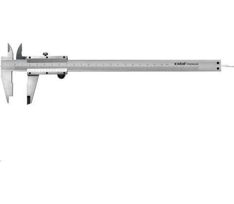 Extol Premium Analogové ocelové posuvné měřidlo (šuplera) 0-200mm 3422