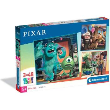 Clementoni 3x48ч. Пъзел Disney Pixar (1011727F)