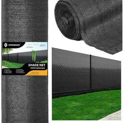 SPRINGOS Tieniaca sieť 1,5x50 m 65g/m² SN0049 čierna