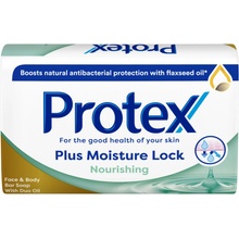 Protex Plus Moisture Lock Nourishing vyživující toaletní mýdlo pro suchou pokožku 90 g