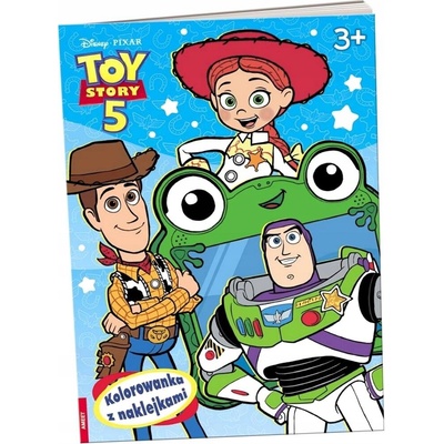 DISNEY. TOY STORY 5. Omaľovánka S NÁLEPKAMI