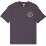 Quiksilver Мъжка тениска Quiksilver Curve Palm T-shirt - Iron Gate (216-8974-0314)