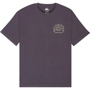 Quiksilver Мъжка тениска Quiksilver Curve Palm T-shirt - Iron Gate (216-8974-0314)