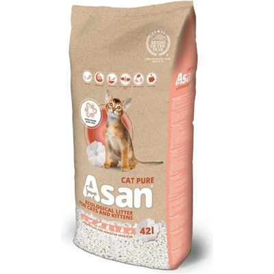 ASAN Cat Pure постелка за котки 42 л