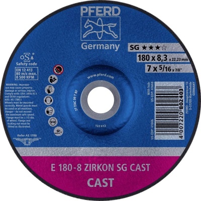 Pferd Brúsny kotúč lomený 180 x 22.23 mm 62217747 10 ks