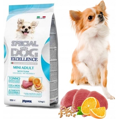 Monge Special Dog Excellence Mini Adult tuniak 1,5 kg