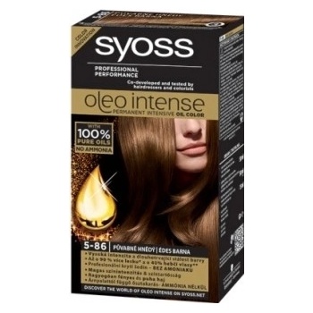 Syoss Oleo Intense 5-86 pôvabná hnedá