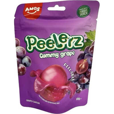 Amos Peelerz Gummy Grape 65 g