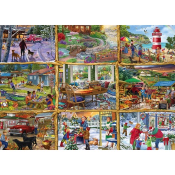 Image 1 of Alipson Puzzle - Puzzle For All Seasons - 1 000 piese