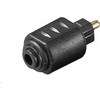 Adaptér optický konektor 3,5 mm samica - Toslink samec