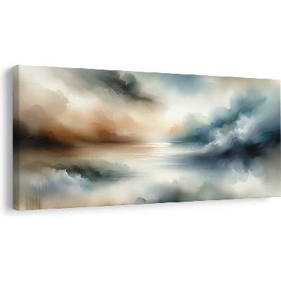 Obraz jemné tóny krajiny - 80x40