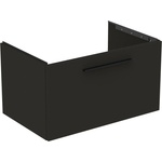 Ideal Standard i. life B стенен долен шкаф, матово карбоново сиво, 1 чекмедже, 80 см (T5271NV)